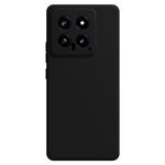 Per Xiaomi 14 Custodia per telefono in silicone liquido imitazione (nera)