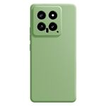 Per Xiaomi 14 Custodia per telefono in silicone liquido imitazione (verde Matcha)