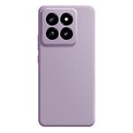 Per la custodia per telefono in silicone liquido imitazione Xiaomi 14 Pro (viola chiaro)