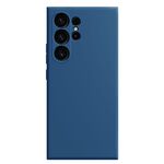 Per Samsung Galaxy S24 Ultra 5G Custodia per telefono in silicone liquido imitazione (blu)