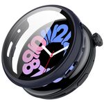 Per vivo Watch 3 PC + cassa dell'orologio integrata con pellicola in vetro temperato (blu inchiostro)