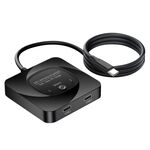 C-HD019 Lo switch bidirezionale USB-C/Type-C con funzionalità complete supporta display HD 8K