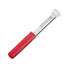 Strumento 2 in 1 per sbucciare la frutta e pompare il torsolo per verdure in acciaio inossidabile (rosso bianco)