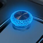 Tipo di fungo USB Luce ambientale per auto Luce notturna a LED Lampada decorativa per interni domestici (luce blu ghiaccio)