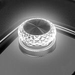 Tipo di fungo USB Luce ambientale per auto Luce notturna a LED Lampada decorativa per interni domestici (luce bianca)