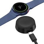 Caricabatterie wireless magnetico per orologio intelligente portatile Samsung Galaxy Watch Series (nero)