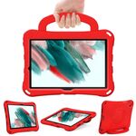 Per Samsung Galaxy Tab A8 10.5 2021 Custodia per tablet antiurto in EVA a forma di calcio (rosso)