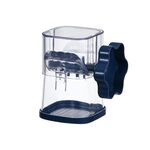 Tritatutto manuale per noci e cioccolato, tritatutto per preparare guarnizioni (blu navy)