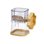 Tritatutto manuale per noci e cioccolato, tritatutto per preparare guarnizioni (giallo)