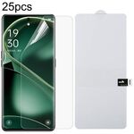 Per OPPO Find X7 Ultra 25 pezzi di protezione per schermo intero Pellicola idrogel antideflagrante
