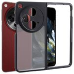 Per OPPO Find N3 / OnePlus Open Matte Black TPU + custodia per telefono PC