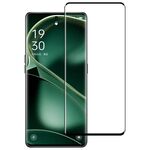 Per OPPO Find X7 Ultra 9H HD Pellicola in vetro temperato con bordo curvo 3D (nero)