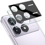 Per Xiaomi Redmi K70 5G/K70 Pro 5G/K70E 5G imak Pellicola per lenti in vetro integrata ad alta definizione Versione nera
