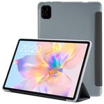 Per Teclast P40 HD Custodia intelligente per tablet in pelle Folio a 3 pieghe (grigio)