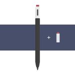Per Xiaomi Inspiration Stylus 1st LOVE MEI Custodia protettiva in silicone stile retrò (nera)