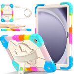 Custodia per tablet PC ibrida in silicone Robot C2 per Samsung Galaxy Tab A9+ X216 (colorato blu)