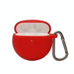 Custodia per auricolari Bluetooth in silicone per Huawei FreeBuds 4E (rosso)
