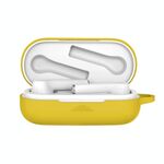 Custodia protettiva in silicone per auricolari Bluetooth per Huawei Honor FlyPods 3 (giallo)