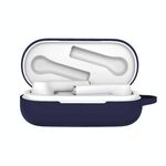 Custodia protettiva in silicone per auricolari Bluetooth per Huawei Honor FlyPods 3 (blu mezzogiorno)
