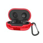 Custodia in silicone per auricolari Bluetooth da 2 pezzi per Samsung Galaxy Buds (rosso)
