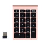 BT304 Mini tastiera wireless per laptop a 22 tasti, specifiche: 2.4G (oro)