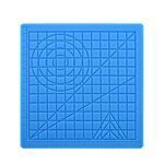 Tappetino per modello di pittura fai-da-te in silicone con copia a penna per stampa 3D, specificazione: blu