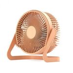 Ventilatore elettrico mini USB da tavolo (rosa)
