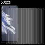 Per TECNO Spark 20 Pro 50 pezzi 0,26 mm 9H 2,5D pellicola in vetro temperato