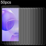 Per TCL 502 Pellicola in vetro temperato 50 pezzi 0,26 mm 9H 2,5D