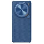Per vivo X100 Pro NILLKIN Specchio nero Prop CD Texture Specchio Custodia per telefono (Blu)