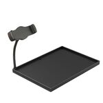 Pallet per scaffali multifunzionale per microfono, supporto per scheda audio, supporto live per telefono cellulare, specificazione: vassoio + 1 posizione della fotocamera