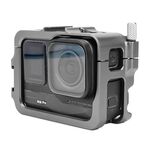 Per Insta360 Ace Pro / Ace Telaio per gabbia per conigli in lega di alluminio (grigio)