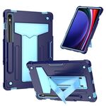 Custodia per tablet PC ibrida in silicone robot per Samsung Galaxy Tab S9 FE / S9 T (blu navy blu)