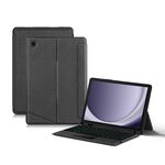 Per Samsung Galaxy Tab A9+ X210 YJ-A9+ Custodia tablet in pelle con tastiera Bluetooth divisa