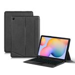Per Samsung Galaxy Tab S6 Lite 2020/2022 YJ-P610 Custodia tablet in pelle con tastiera Bluetooth divisa