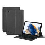 Per Samsung Galaxy Tab A8 10,5 pollici X200 YJ-X200 Custodia tablet in pelle con tastiera Bluetooth divisa