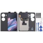 Schermo secondario LCD originale per OPPO Find N2 Flip con digitalizzatore assemblaggio completo (nero)