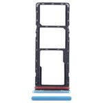 Per Tecno Spark 7T Vassoio scheda SIM + Vassoio scheda SIM + Vassoio scheda Micro SD (Blu)