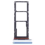 Per Tecno Spark Go 2023 BF7n Vassoio scheda SIM + Vassoio scheda SIM + Vassoio scheda micro SD (Blu)