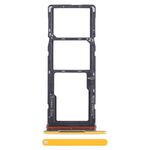 Per Tecno Spark Go 2023 BF7n Vassoio scheda SIM + Vassoio scheda SIM + Vassoio scheda Micro SD (Giallo)