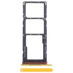 Per Tecno Pop 7 BF6 Vassoio scheda SIM + Vassoio scheda SIM + Vassoio scheda micro SD (Arancione)