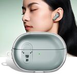 Per Huawei FreeBuds Pro 3 Auricolare wireless Custodia protettiva in TPU+PC con fibbia in metallo (trasparente)