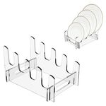 Scolapiatti multistrato per scolapiatti rimovibile in acrilico, dimensioni: 21,6 x 15,3 x 12,5 cm