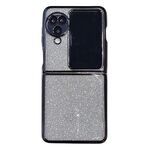 Per OPPO Find N3 Flip Custodia per telefono in TPU elettrolitico in cartone ad alta luminosità (nero)