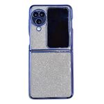 Per OPPO Find N3 Flip Custodia per telefono in TPU elettrolitico in cartone ad alta luminosità (blu)