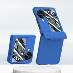 Per OPPO Find N3 Flip PC Skin Feel Custodia per telefono pieghevole integrata con albero centrale (blu)