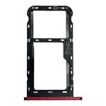 Vassoio scheda SIM + Vassoio scheda micro SD per ZTE Blade A51 (rosso)