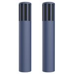 Per microfono Teslamic 1 paio Custodia protettiva in silicone Copertura per microfono wireless (blu notte)