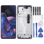 Per Motorola Edge 2022 OEM LCD Screen Digitizer assemblaggio completo con cornice (nero)