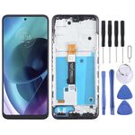 Per Motorola Moto G71 5G digitalizzatore schermo LCD originale assemblaggio completo con cornice